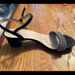 Size 10 Low Black Heel